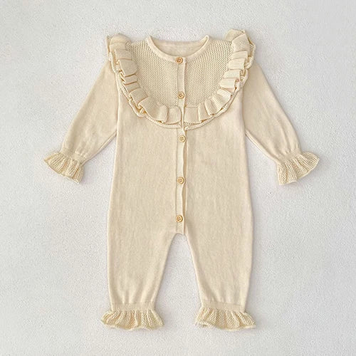 Cozy Knitted Overalls