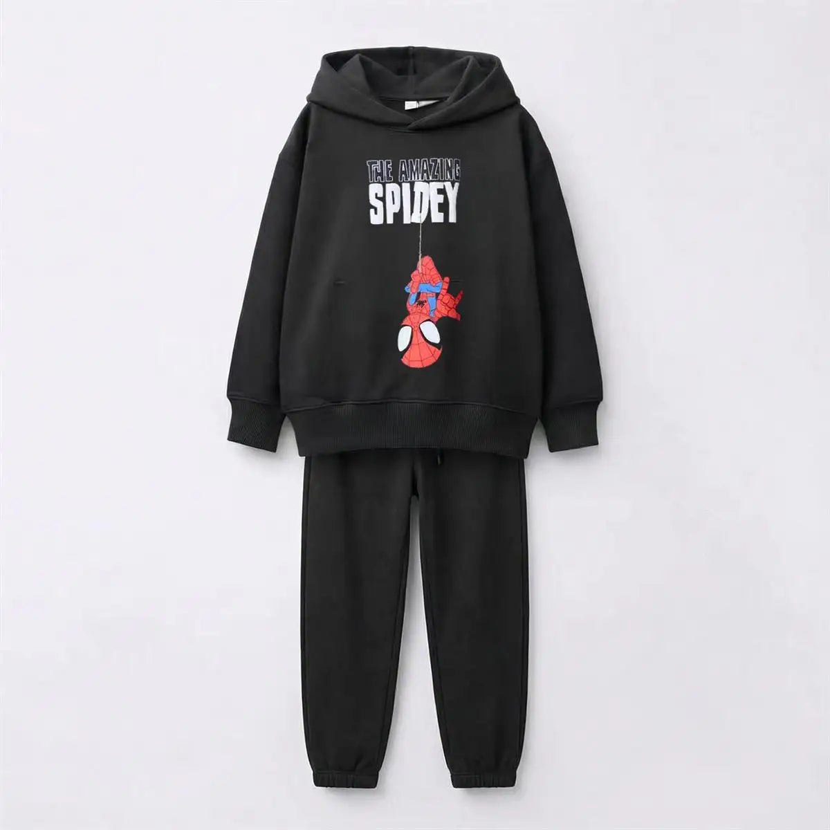 Cotton Sweatshirt and Pants Set