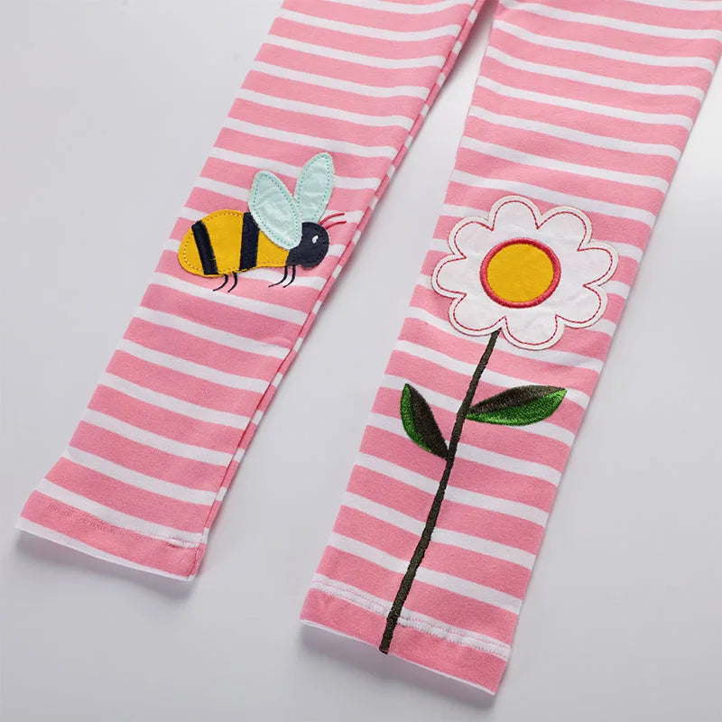 Soft Cotton With Playful Design Leggings