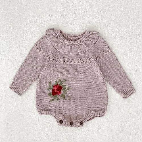 Cozy Knitted Overalls