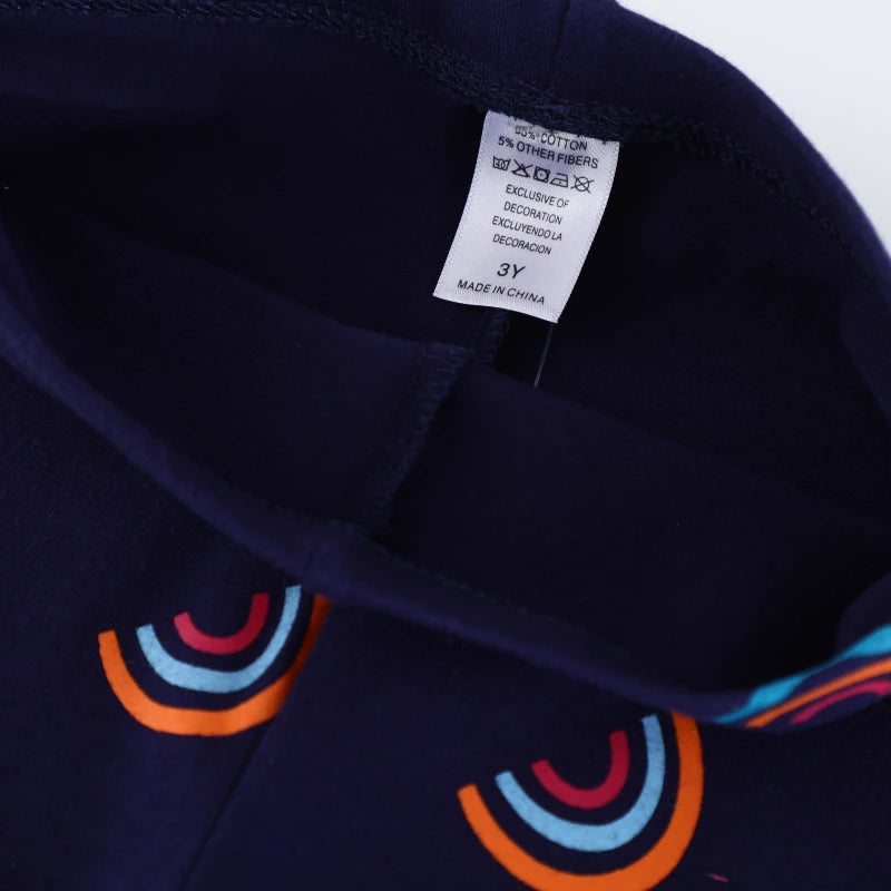 Soft Cotton With Playful Design Leggings