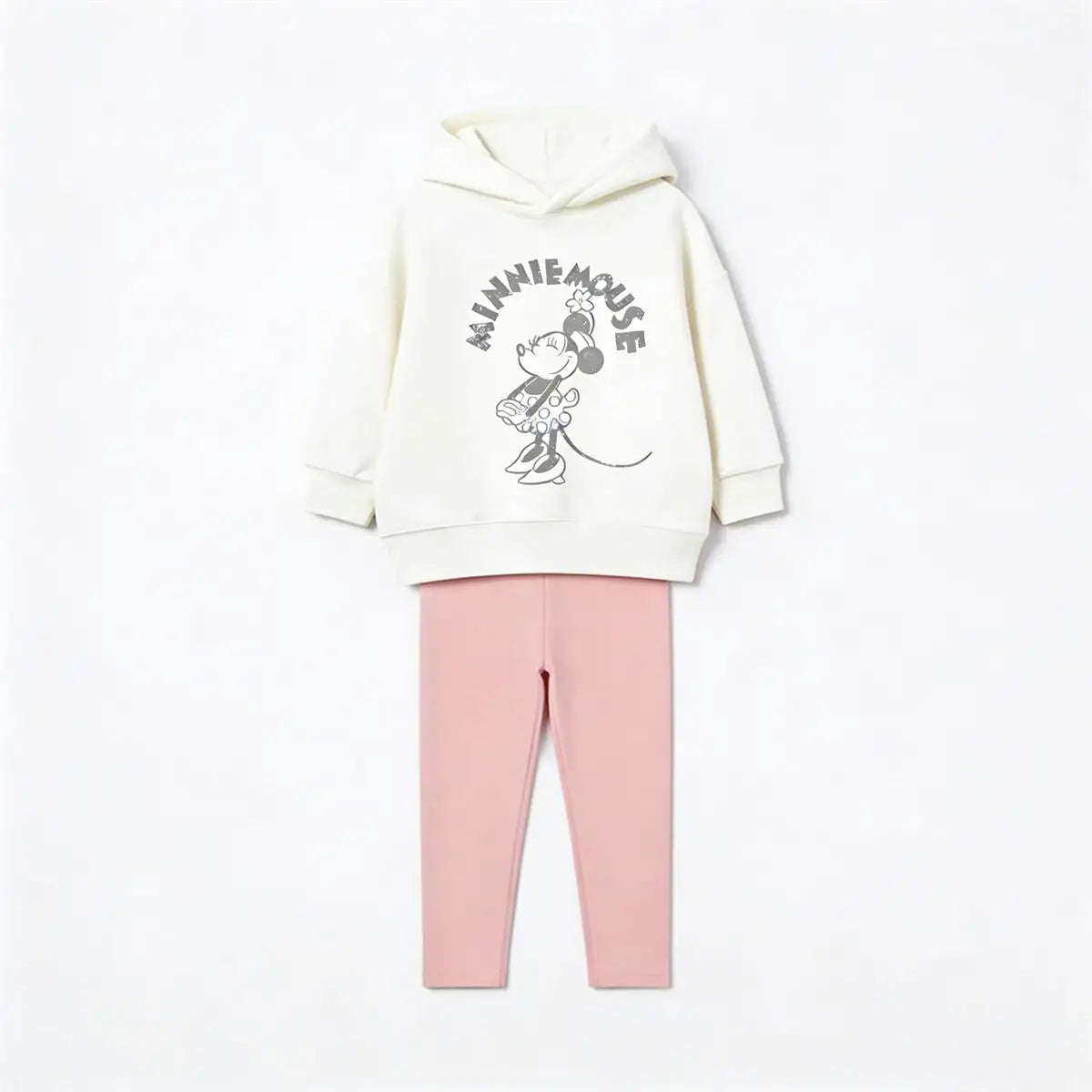 Cotton Sweatshirt and Pants Set