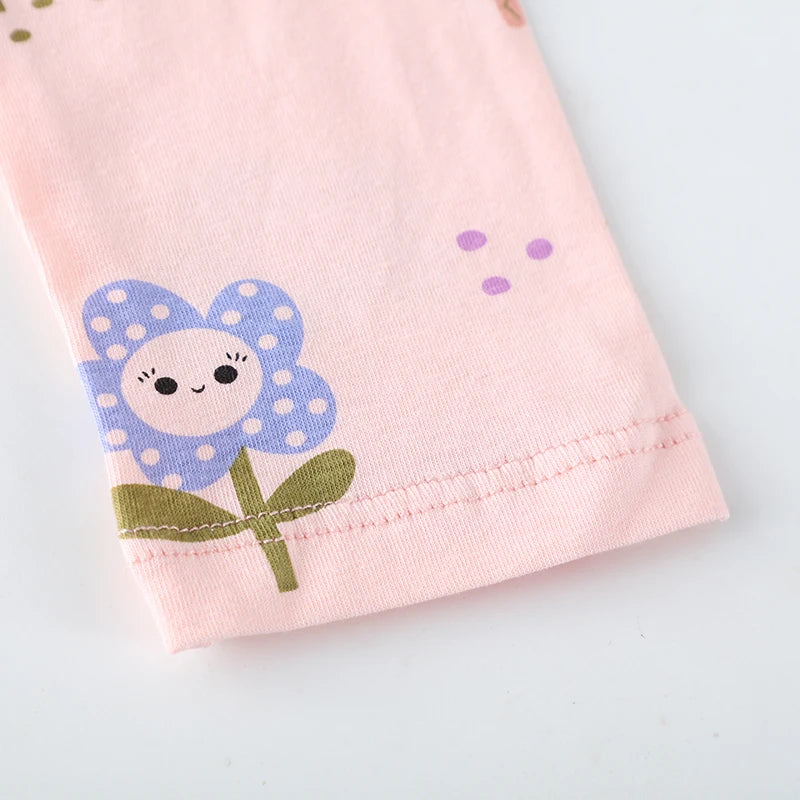 Soft Cotton With Playful Design Leggings