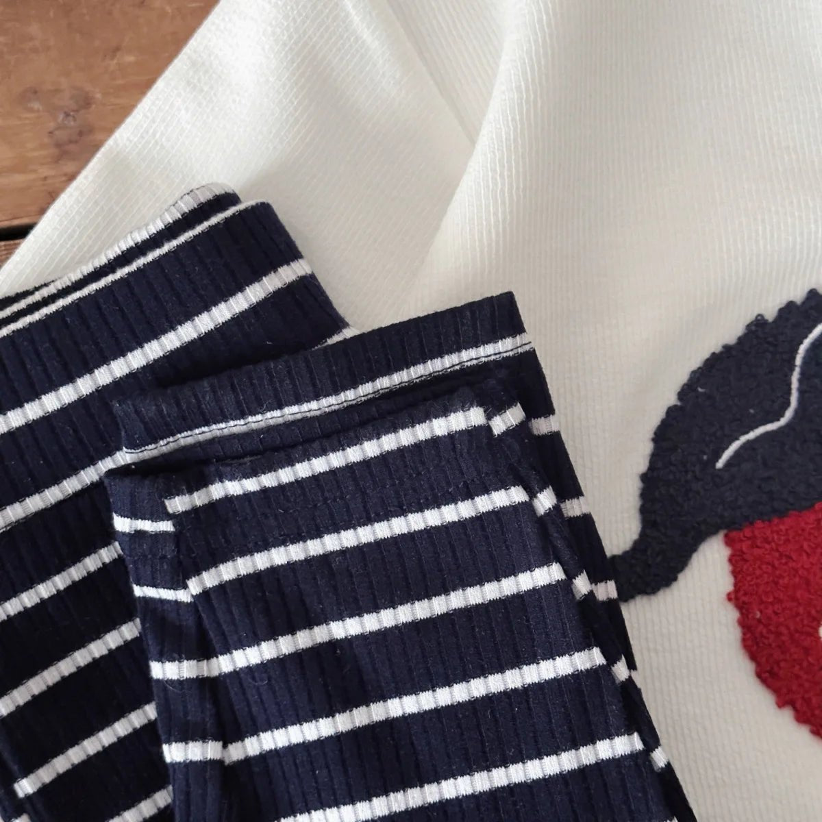 Children's Cozy Two - Piece Outfit Set – Soft Top & Matching Bottoms - Ewapi