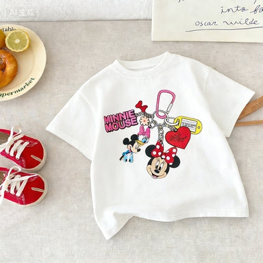 Cartoon T-Shirt and Shorts Set