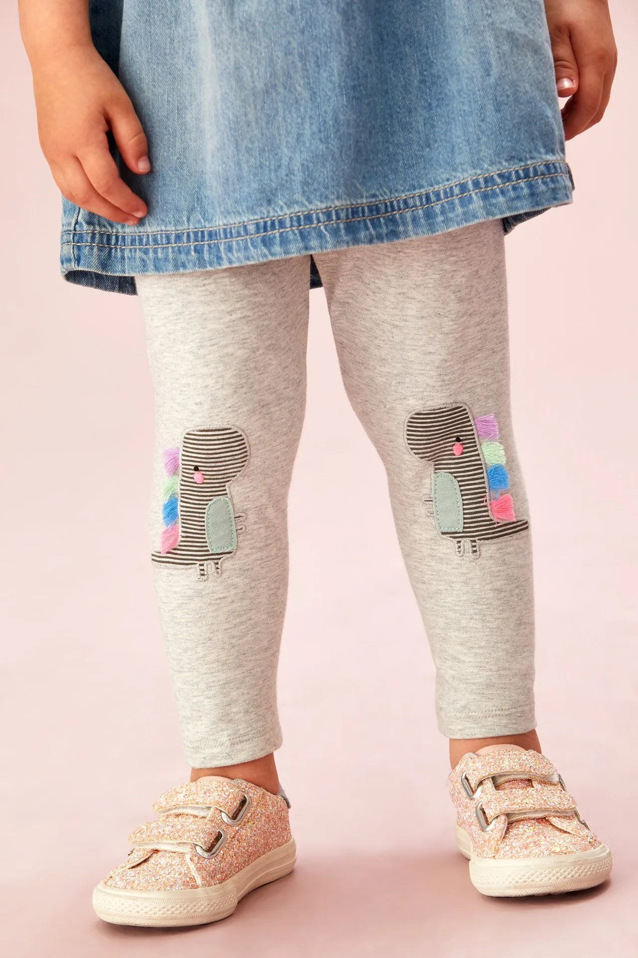 Soft Cotton With Playful Design Leggings