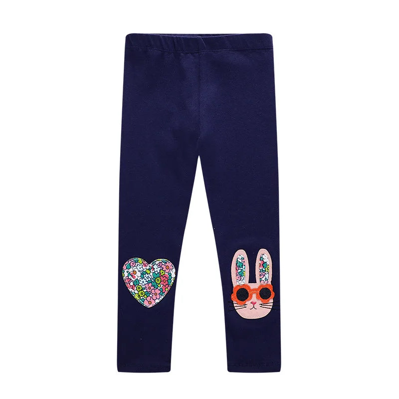 Soft Cotton With Playful Design Leggings
