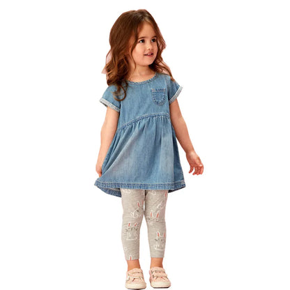 Soft Cotton With Playful Design Leggings