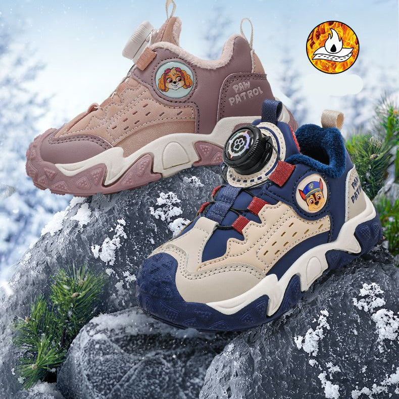 Genuine PAW Patrol Kids Non-Slip Warm Fluffy Sneakers