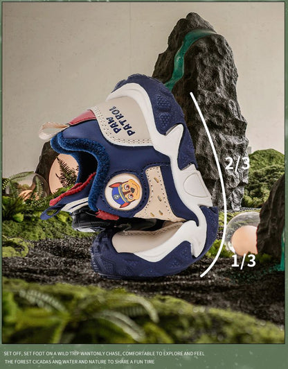 Genuine PAW Patrol Kids Non-Slip Warm Fluffy Sneakers