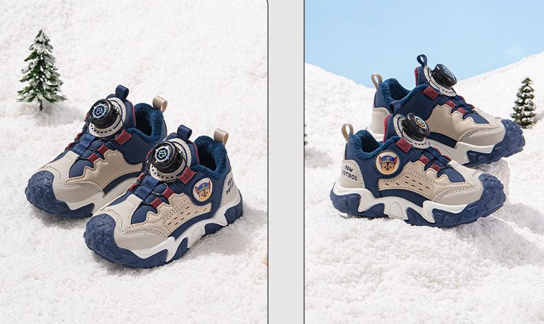 Genuine PAW Patrol Kids Non-Slip Warm Fluffy Sneakers
