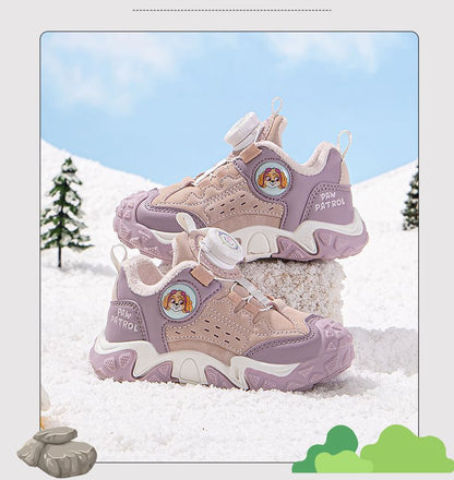 Genuine PAW Patrol Kids Non-Slip Warm Fluffy Sneakers