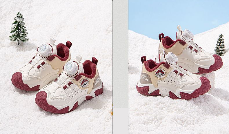 Genuine PAW Patrol Kids Non-Slip Warm Fluffy Sneakers