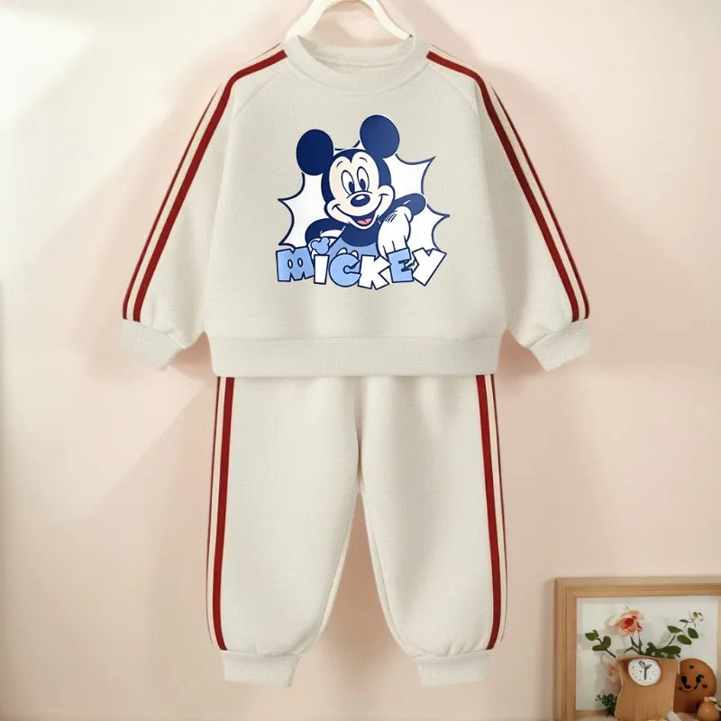 Cotton Sweatshirt and Pants Set