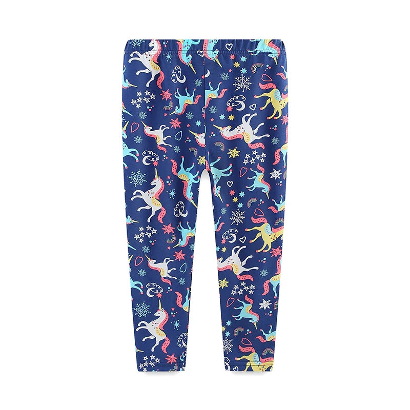 Soft Cotton With Playful Design Leggings