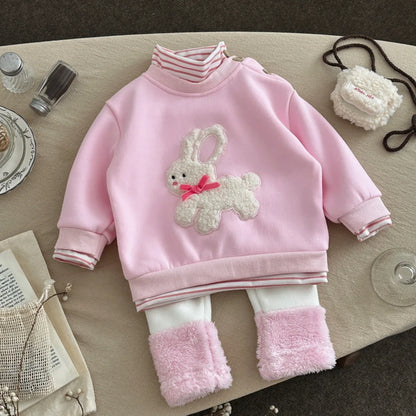 Cozy Two-Piece Outfit Set – Soft Top & Matching Bottoms