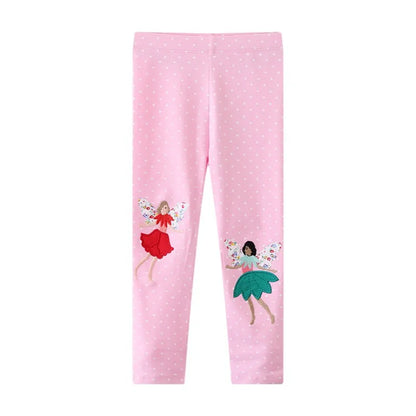 Soft Cotton With Playful Design Leggings