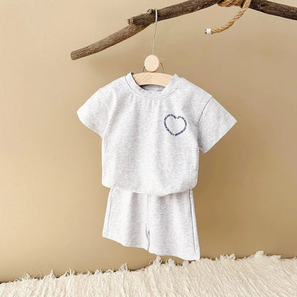 Children’s Casual T-Shirt & Shorts Set