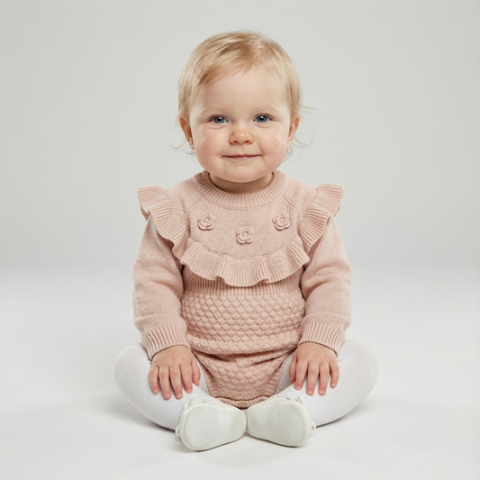 Cozy Knitted Overalls