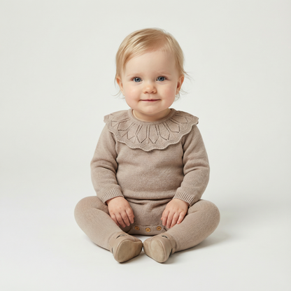 Cozy Knitted Overalls