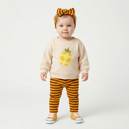 Cozy Two-Piece Outfit Set – Soft Top & Matching Bottoms