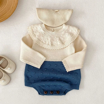 Cozy Knitted Overalls