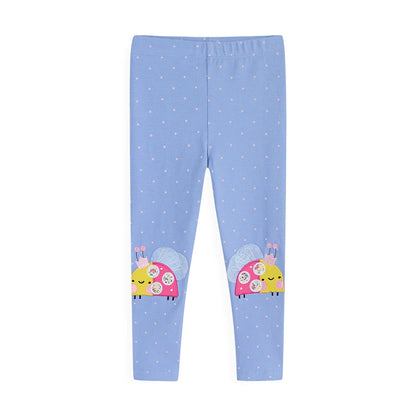 Soft Cotton With Playful Design Leggings