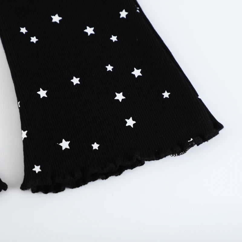 Soft Cotton With Playful Design Leggings