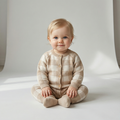 Cozy Knitted Overalls