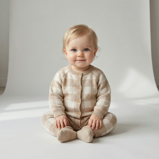 Cozy Knitted Overalls