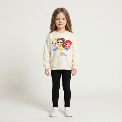 Cotton Sweatshirt and Pants Set