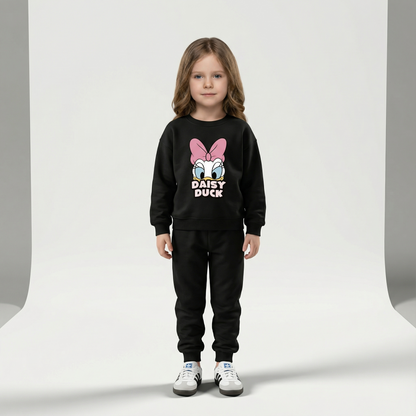 Cotton Sweatshirt and Pants Set