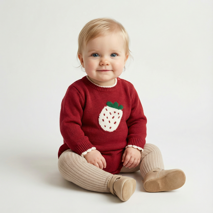 Cozy Knitted Overalls