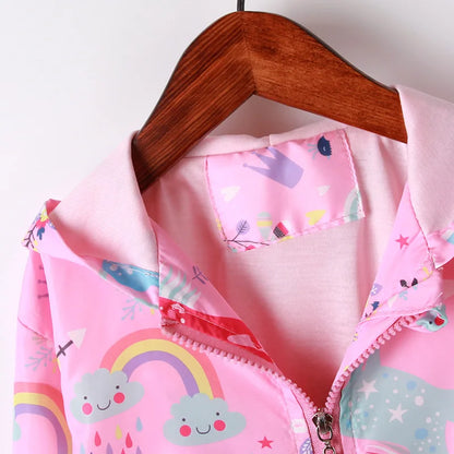 Lovely Cartoons Girls Jacket