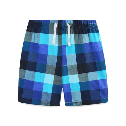 Summer 100% Cotton Dinosaur T-Shirt & Shorts Set