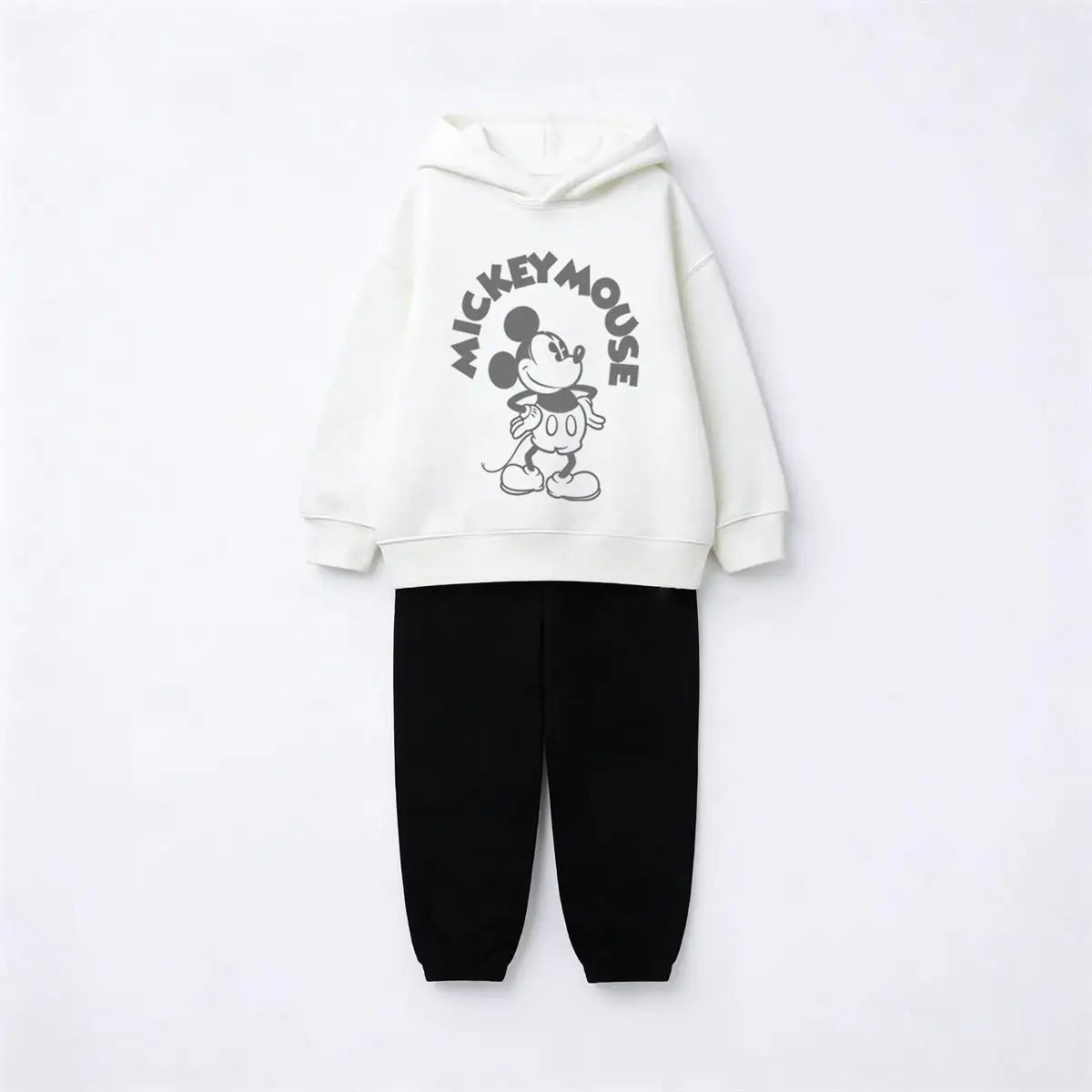 Cotton Sweatshirt and Pants Set