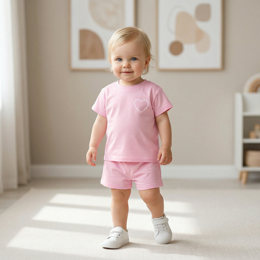 Children’s Casual T-Shirt & Shorts Set