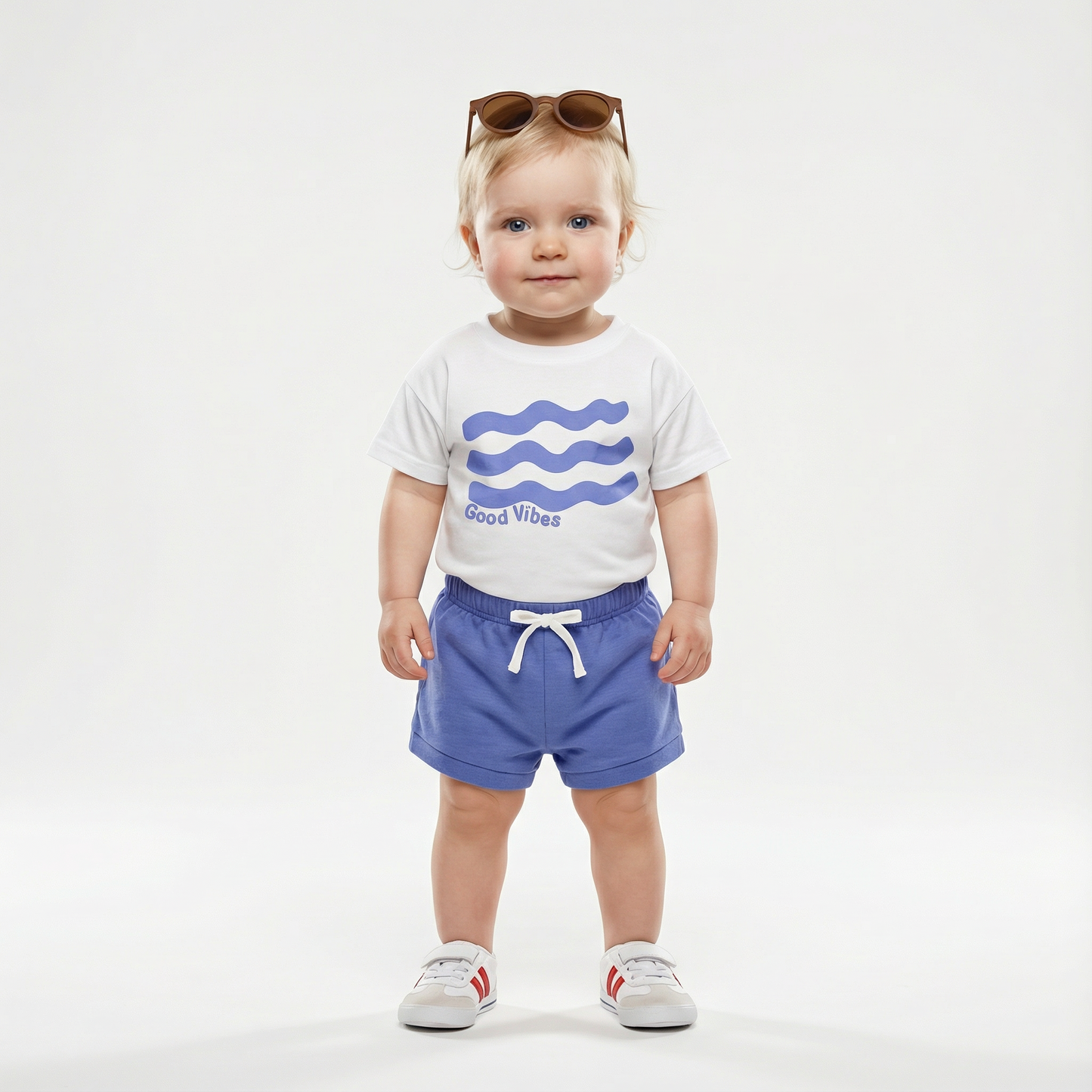 Cartoon T-Shirt and Shorts Set