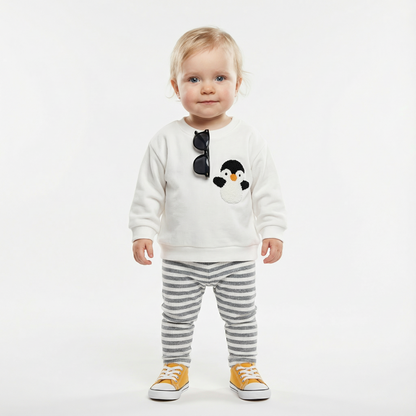 Cozy Two-Piece Outfit Set – Soft Top & Matching Bottoms