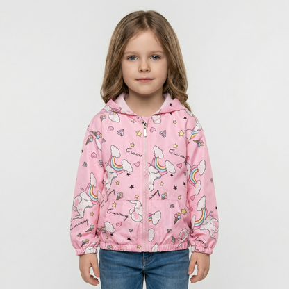 Lovely Cartoons Girls Jacket