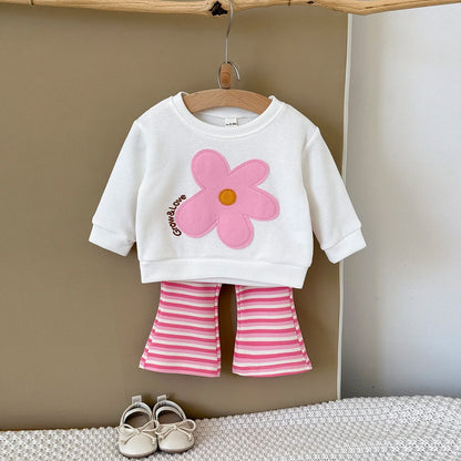 Cozy Two-Piece Outfit Set – Soft Top & Matching Bottoms