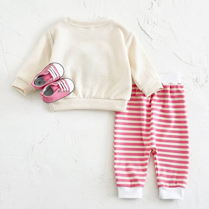 Cozy Two-Piece Outfit Set – Soft Top & Matching Bottoms