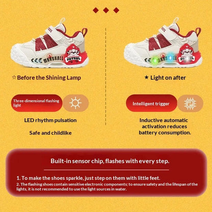 Genuine PAW Patrol LED Light-Up Sneakers