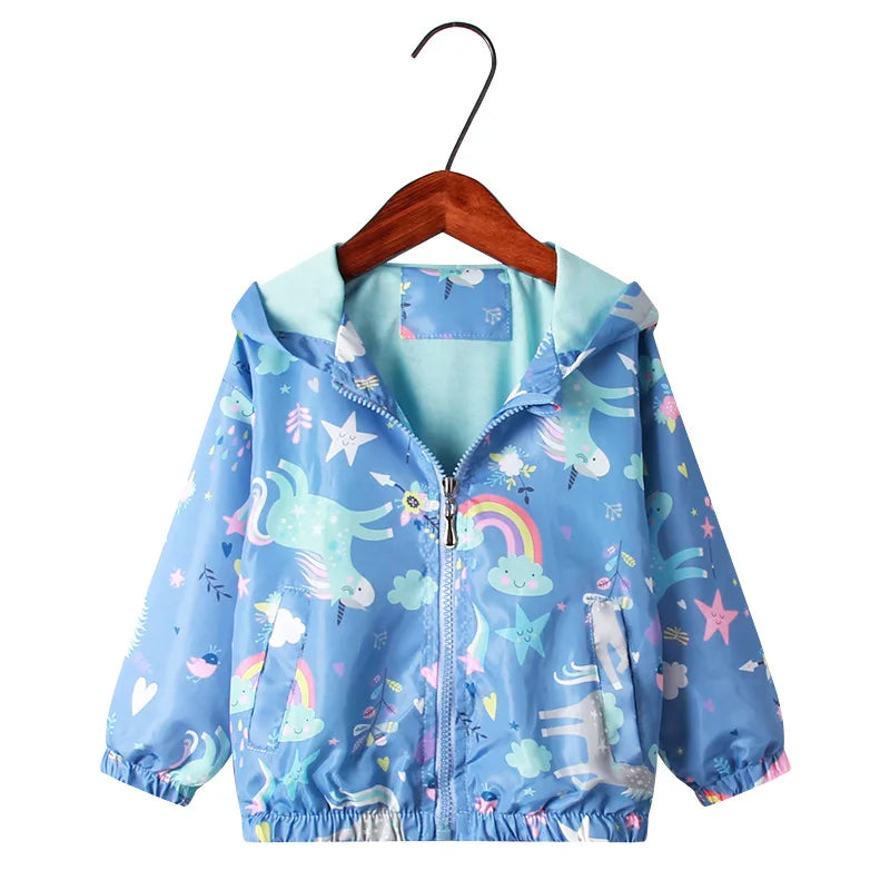 Lovely Cartoons Girls Jacket