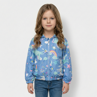 Lovely Cartoons Girls Jacket