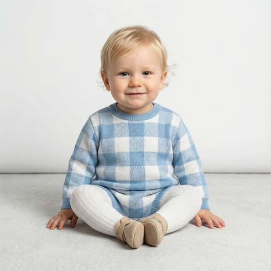 Cozy Knitted Overalls