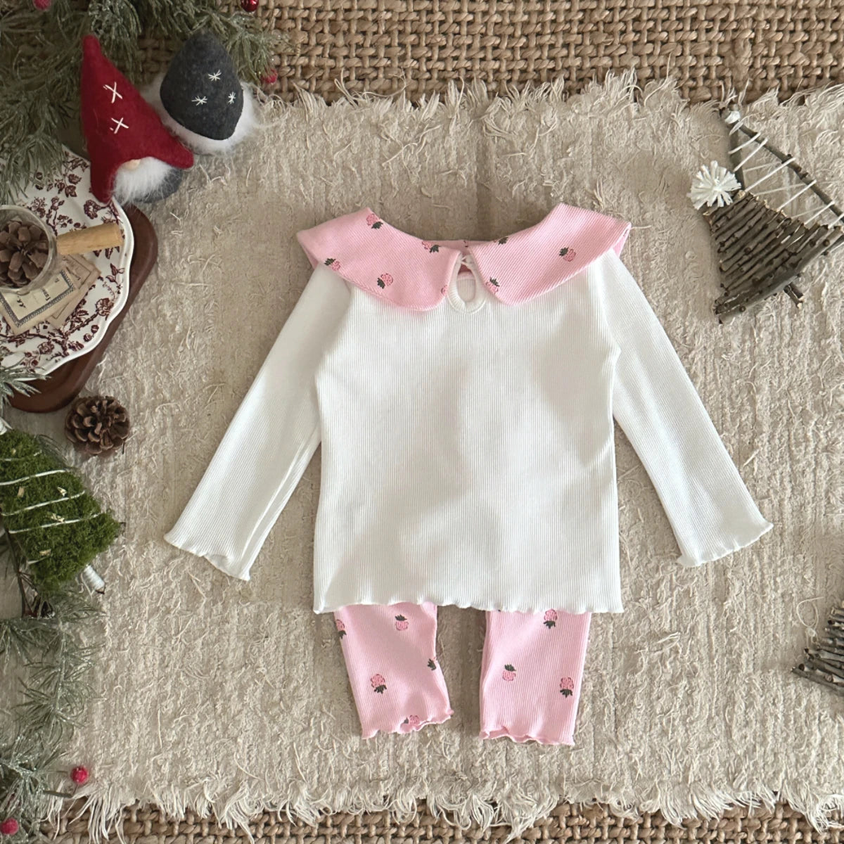 Cozy Two-Piece Outfit Set – Soft Top & Matching Bottoms