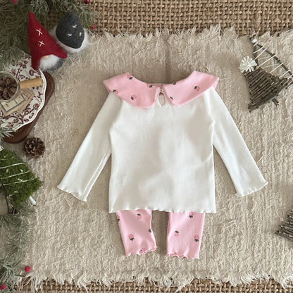 Cozy Two-Piece Outfit Set – Soft Top & Matching Bottoms