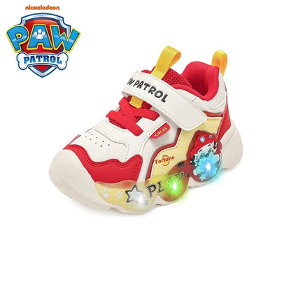 Genuine PAW Patrol Strap, Breathable, Non-Slip, LED Sneaker Shoes