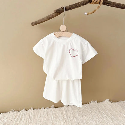 Children’s Casual T-Shirt & Shorts Set